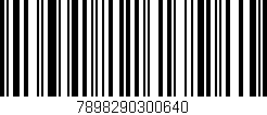 Código de barras (EAN, GTIN, SKU, ISBN): '7898290300640'