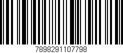 Código de barras (EAN, GTIN, SKU, ISBN): '7898291107798'