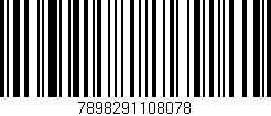 Código de barras (EAN, GTIN, SKU, ISBN): '7898291108078'