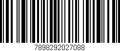 Código de barras (EAN, GTIN, SKU, ISBN): '7898292027088'