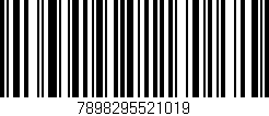 Código de barras (EAN, GTIN, SKU, ISBN): '7898295521019'