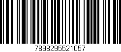Código de barras (EAN, GTIN, SKU, ISBN): '7898295521057'