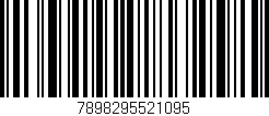 Código de barras (EAN, GTIN, SKU, ISBN): '7898295521095'