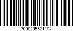 Código de barras (EAN, GTIN, SKU, ISBN): '7898295521194'