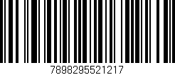 Código de barras (EAN, GTIN, SKU, ISBN): '7898295521217'