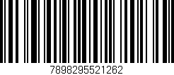 Código de barras (EAN, GTIN, SKU, ISBN): '7898295521262'