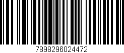 Código de barras (EAN, GTIN, SKU, ISBN): '7898296024472'