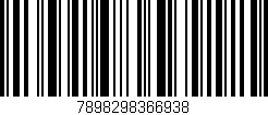 Código de barras (EAN, GTIN, SKU, ISBN): '7898298366938'