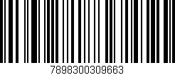 Código de barras (EAN, GTIN, SKU, ISBN): '7898300309663'