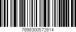 Código de barras (EAN, GTIN, SKU, ISBN): '7898300572814'