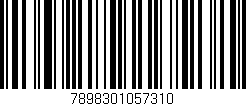 Código de barras (EAN, GTIN, SKU, ISBN): '7898301057310'