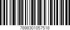 Código de barras (EAN, GTIN, SKU, ISBN): '7898301057518'