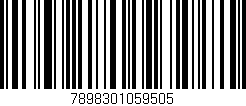 Código de barras (EAN, GTIN, SKU, ISBN): '7898301059505'