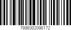 Código de barras (EAN, GTIN, SKU, ISBN): '7898302096172'