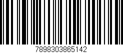 Código de barras (EAN, GTIN, SKU, ISBN): '7898303865142'