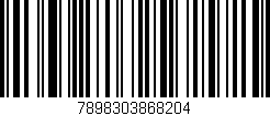Código de barras (EAN, GTIN, SKU, ISBN): '7898303868204'