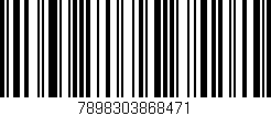 Código de barras (EAN, GTIN, SKU, ISBN): '7898303868471'