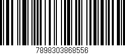 Código de barras (EAN, GTIN, SKU, ISBN): '7898303868556'