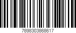Código de barras (EAN, GTIN, SKU, ISBN): '7898303868617'