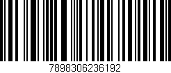 Código de barras (EAN, GTIN, SKU, ISBN): '7898306236192'