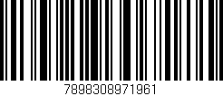 Código de barras (EAN, GTIN, SKU, ISBN): '7898308971961'