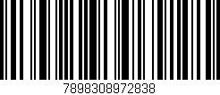 Código de barras (EAN, GTIN, SKU, ISBN): '7898308972838'