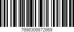 Código de barras (EAN, GTIN, SKU, ISBN): '7898308972869'