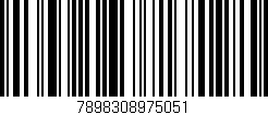 Código de barras (EAN, GTIN, SKU, ISBN): '7898308975051'