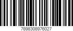 Código de barras (EAN, GTIN, SKU, ISBN): '7898308976027'