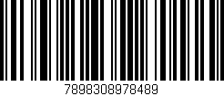 Código de barras (EAN, GTIN, SKU, ISBN): '7898308978489'