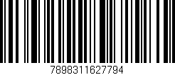 Código de barras (EAN, GTIN, SKU, ISBN): '7898311627794'