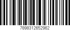 Código de barras (EAN, GTIN, SKU, ISBN): '7898312652962'