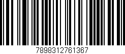 Código de barras (EAN, GTIN, SKU, ISBN): '7898312761367'