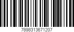 Código de barras (EAN, GTIN, SKU, ISBN): '7898313671207'