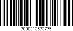 Código de barras (EAN, GTIN, SKU, ISBN): '7898313673775'