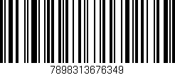 Código de barras (EAN, GTIN, SKU, ISBN): '7898313676349'