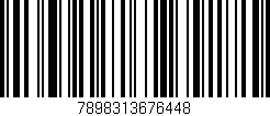 Código de barras (EAN, GTIN, SKU, ISBN): '7898313676448'