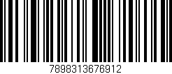 Código de barras (EAN, GTIN, SKU, ISBN): '7898313676912'