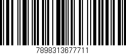 Código de barras (EAN, GTIN, SKU, ISBN): '7898313677711'