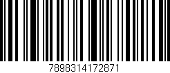 Código de barras (EAN, GTIN, SKU, ISBN): '7898314172871'