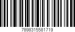 Código de barras (EAN, GTIN, SKU, ISBN): '7898315581719'