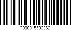 Código de barras (EAN, GTIN, SKU, ISBN): '7898315583362'