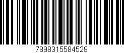 Código de barras (EAN, GTIN, SKU, ISBN): '7898315584529'