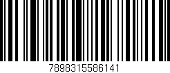 Código de barras (EAN, GTIN, SKU, ISBN): '7898315586141'