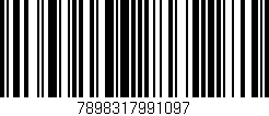 Código de barras (EAN, GTIN, SKU, ISBN): '7898317991097'