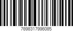 Código de barras (EAN, GTIN, SKU, ISBN): '7898317996085'