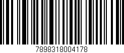 Código de barras (EAN, GTIN, SKU, ISBN): '7898318004178'