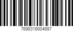 Código de barras (EAN, GTIN, SKU, ISBN): '7898318004697'