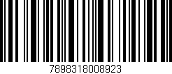Código de barras (EAN, GTIN, SKU, ISBN): '7898318008923'