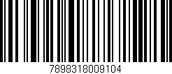 Código de barras (EAN, GTIN, SKU, ISBN): '7898318009104'
